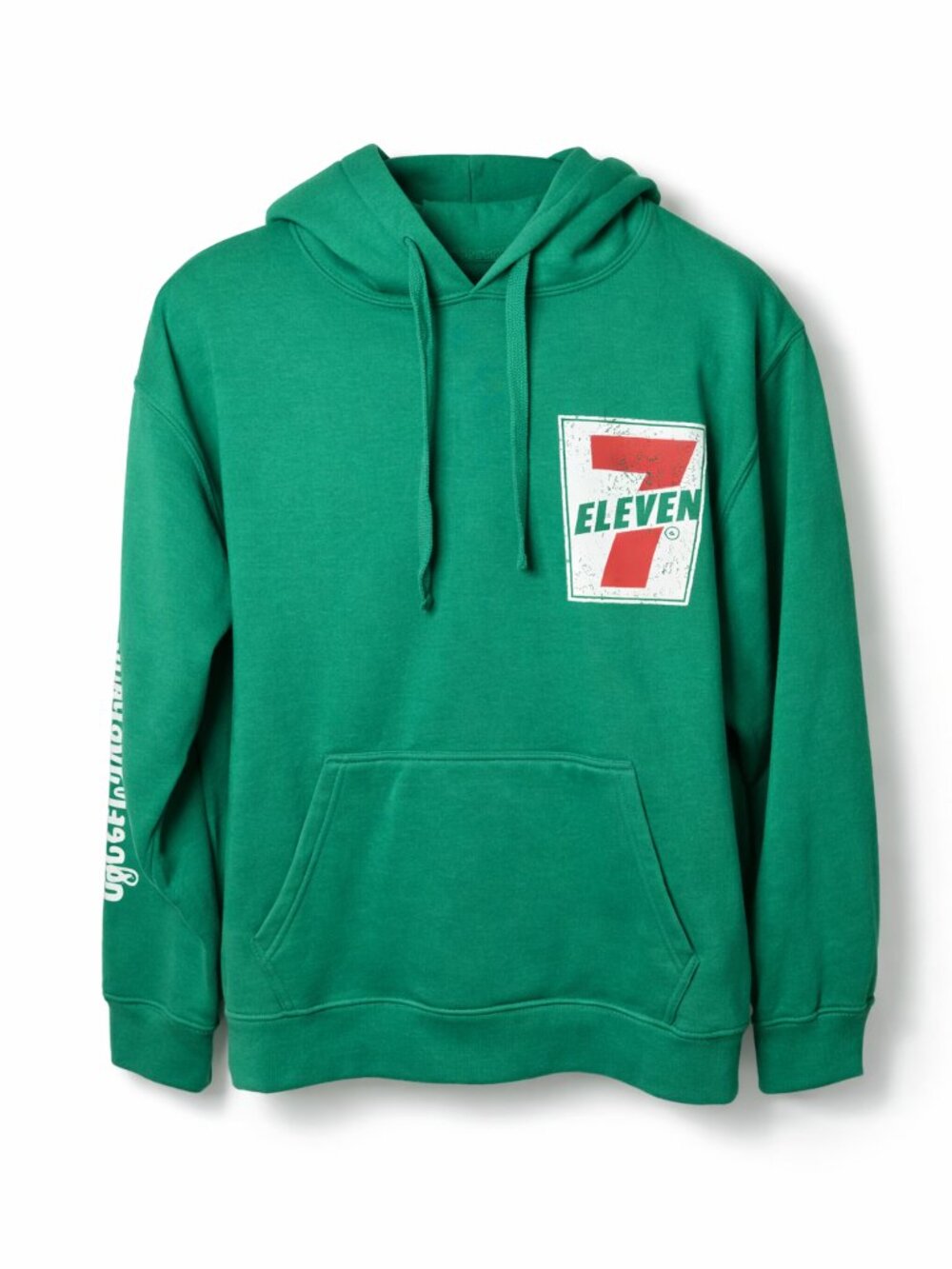 7‑Eleven Green Hoodie | Men’s Medium | Logo Sweatshirt